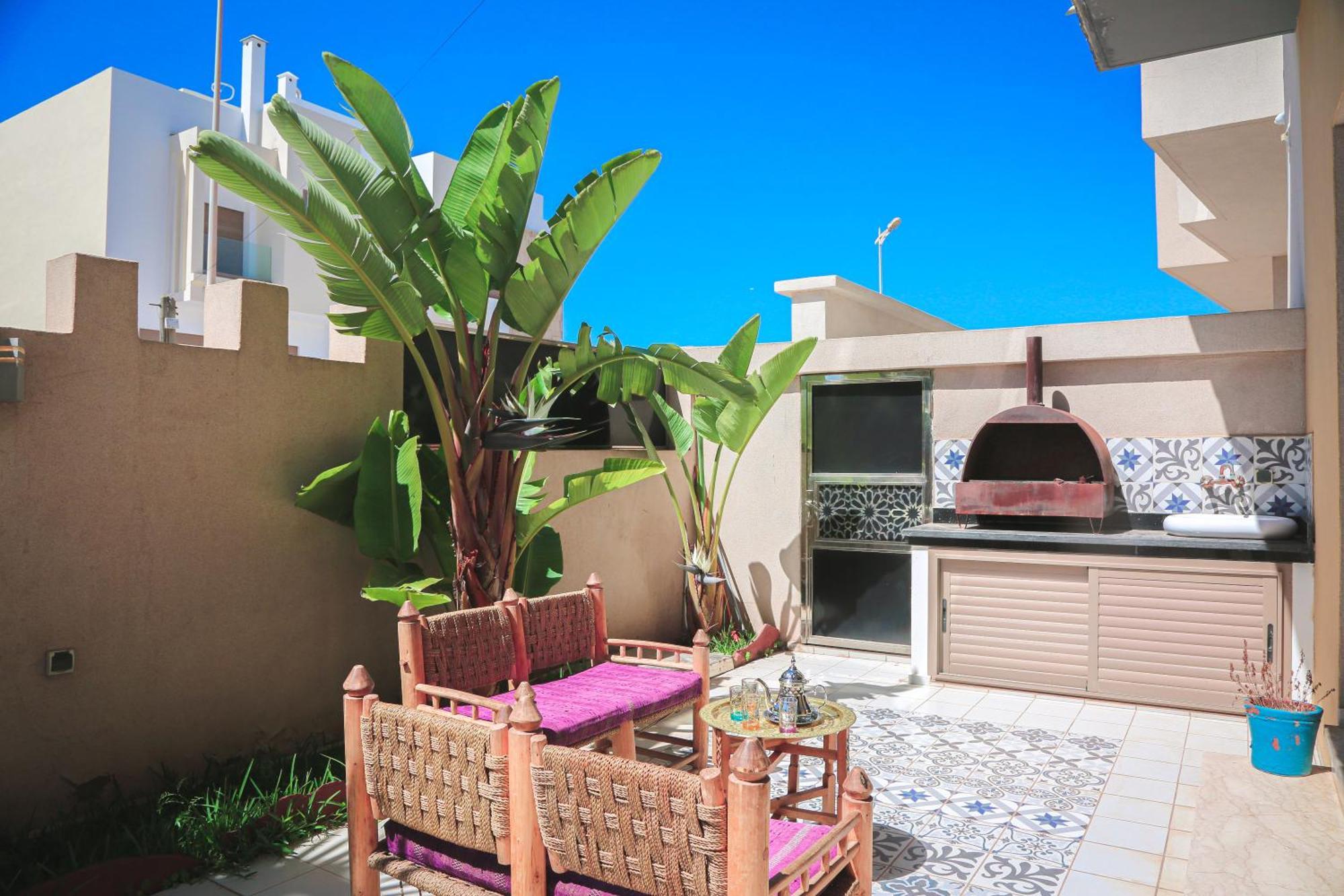 Villa Moderne A 5 Min De La Plage Avec Jardin Et 3 Salons Essaouira Ngoại thất bức ảnh